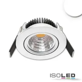 Fiai IsoLED LED Einbaustrahler MiniAMP 1 alu gebürstet