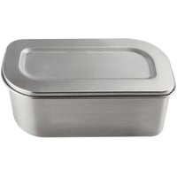 Lurch 240938 Lunchbox/Salatdose (1200ml) aus Edelstahl