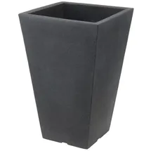 Spetebo Pflanzsäule 55 x 37 x 55 cm Anthrazit