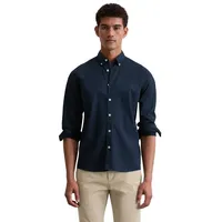 Marc O'Polo Herren Hemd blau, blau, NOS