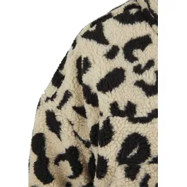 URBAN CLASSICS Aop Sherpa Halbzippullover Sand Leo M