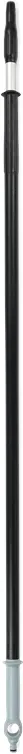 Fiber-reinforced telescopic handle with water flow handle 175-290 cm