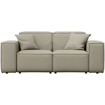 WFL GROUP Lorento 186 x 73 x 92 cm Beige