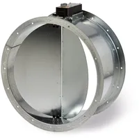 Helios Ventilatoren Helios RVM 500 - Rohr-Verschlußklappe motorbetätigt -