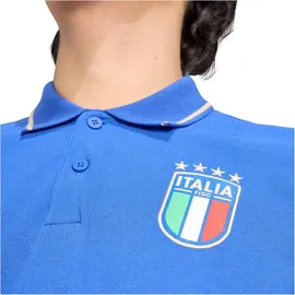 adidas Italy Dna Kurzarm-poloshirt - bold blue S