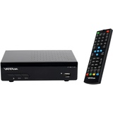 Sky Vision VT-92 DVB-T/T2 Reciever, Empfang Aller freien SD und HD DVB-T2 Sender, Digital, Full-HD 1080p, HDMI, SCART, Mediaplayer, USB 2.0, schwarz