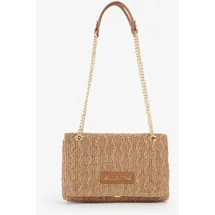Valentino Ocarina Summer Umhängetasche Leder Brown