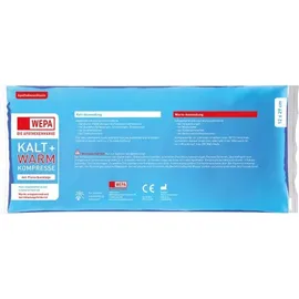 Wepa Kalt Warm Kompresse 12X29cm mit Fixierband 1 st