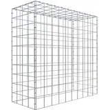 Gabiona C-Ring-Gabione-Anbaukorb Typ 3 100 x 100 x 40 cm Maschenw 10 x 10 cm