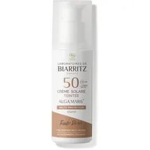 Laboratoires de Biarritz Alga Maris Getönte Sonnencreme Gesicht Creme LSF 50 50 ml