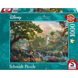 Schmidt 59473 - Thomas Kinkade, Disney Dschungelbuch, Puzzle