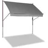 Angerer Klemmmarkise Style granit (Hellgrau, 200 cm