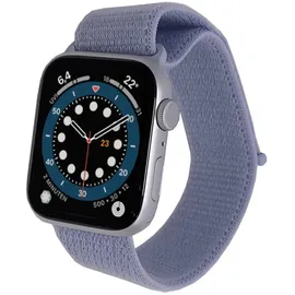 Apple Watch SE 2024 GPS + Cellular 44 mm Aluminiumgehäuse Silber, Sport Loop Blaue Wolke