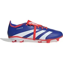 adidas Predator League Fold-Over Tongue FG Lucid Blue / Cloud White / Solar Red 43 1/3