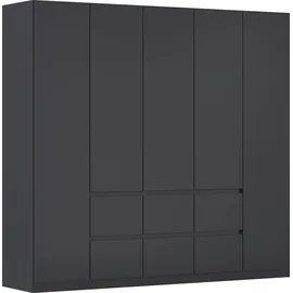Rauch Drehtürenschrank MAINZ 226 x 210 x 54 cm Grau