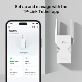 TP-Link RE235BE 2882 Mbit/s weiß