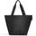 Reisenthel shopper M glossy dots black -