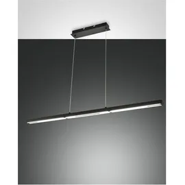 Fabas Luce Ling 1-flg. 32W Downlight und 8W Uplight 40 cm schwarz Metall
