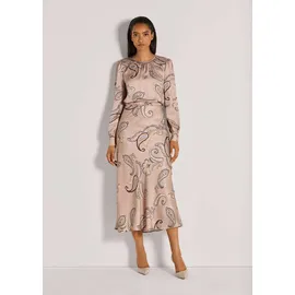 Madeleine Maxirock Damen Paisley Braun 48