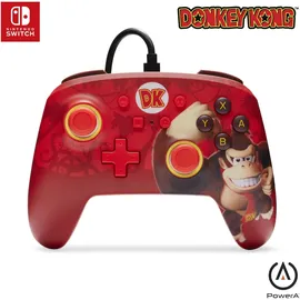 PowerA Donkey Kong Flex Controller Rot Nintendo Switch