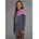 Sweatkleid mit süßem allover Druck Mädchen Gr 128/134 N-Gr blau marine angeraute Sweatware Obermaterial 60 Baumwolle 40 Polyester Basic ca