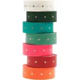 Rico Design Maxi Tape Set, Sterne , 7 Stk.