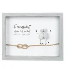 Steinbild Freundschaft Variante 1