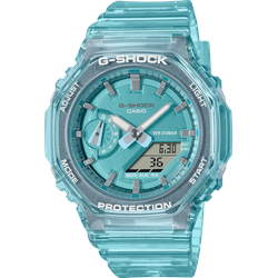 G-SHOCK Uhr GMA-S2100SK-2A by CASIO | Blau, Hellblau/Transparent