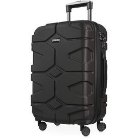 HAUPTSTADTKOFFER X-Kölln 4-Rollen Cabin 55 cm / 43-50 l schwarz