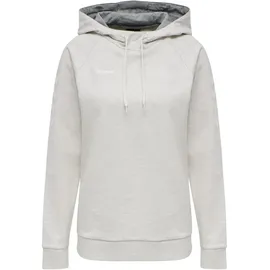 hummel GO Baumwoll Hoodie Damen egret melange S