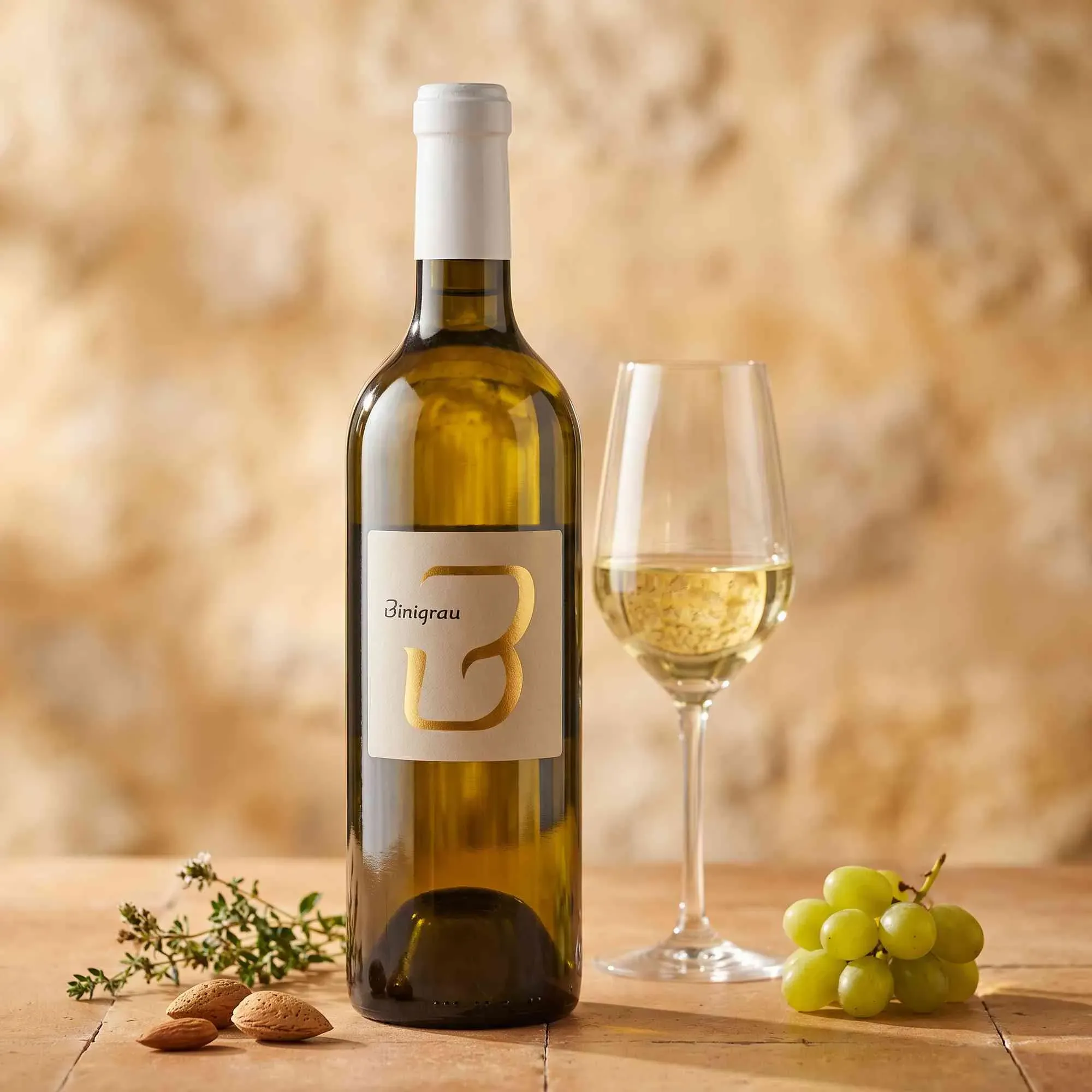 Binigrau 2023 Binigrau B (Bi) Blanc Seleccio 2023 Chardonnay Spanien