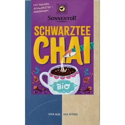 Sonnentor Schwarztee Chai Gewürztee bio (18Btl)