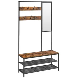 VASAGLE Garderobenständer HSR415B01 Schwarz