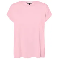 Vero Moda Rundhalsshirt »VMAVA PLAIN SS TOP GAJRS NOOS«,