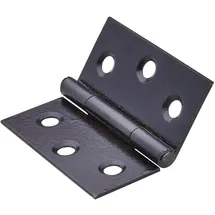 Hettich Scharnier 40 x 40 mm 1 mm Schwarz 2 Stück
