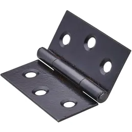 Hettich Scharnier 40 x 40 mm 1 mm Schwarz 2 Stück