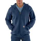 CARHARTT Zip Hooded Sweatshirt Sweatshirt, navy XS