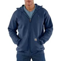 CARHARTT Zip Hooded Sweatshirt Sweatshirt, navy XS