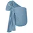 Hoppediz Tragetuch Ring-Sling ultraleicht blau
