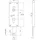 Bever & Klophaus Bever Garagentor-schloss8004 PZ60/9 unten schl.