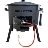 Grillpeter Kazan Ø 50 cm 22 L schwarz
