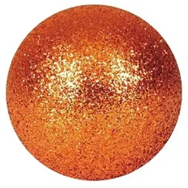 Europalms Dekokugel 3,5cm, kupfer, glitzer 48x