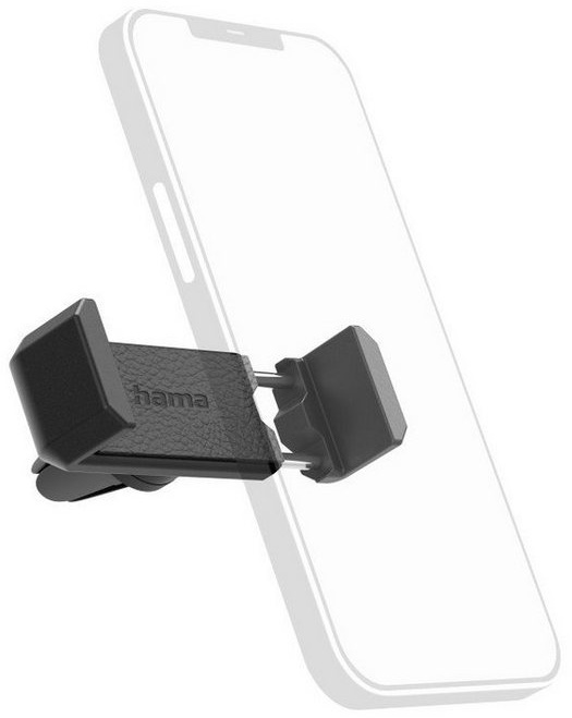 Hama Auto Handyhalterung für Lüftungsgitter, 360 Grad drehbar, universal Smartphone-Halterung schwarz