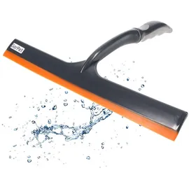 GarPet Duschabzieher Profi mit Silikonlippe Grau