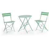 Rebecca Mobili Bistro-Set 3-tlg. Grün