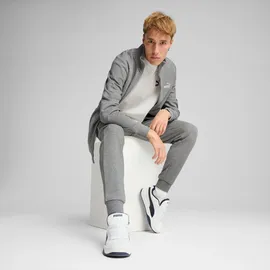 Puma Herren Sportanzug ESS Sweat Suit TR KNITTED Medium Gray Heather