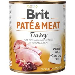 BRIT PATE & MEAT TURKEY 800g
