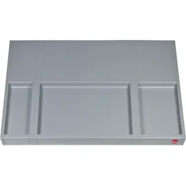 HAILO Multideckel 1109749 Tablarboden 600 mit Unterteilung | grau