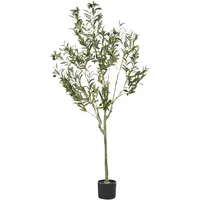 Beliani Kunstpflanze Olive Tree 153 cm