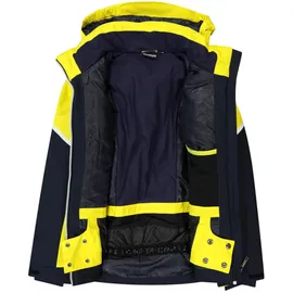 CMP KID Jacket Snaps Hood Black Blue - 16 Jahre